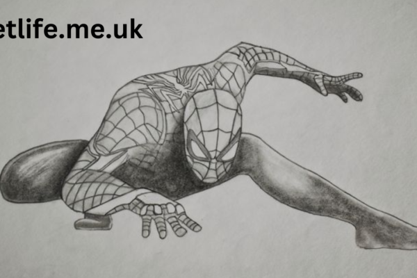 spider man drawing