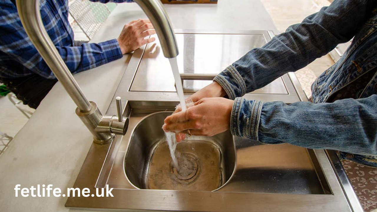 using a grease trap to discharge outdoor bar sink